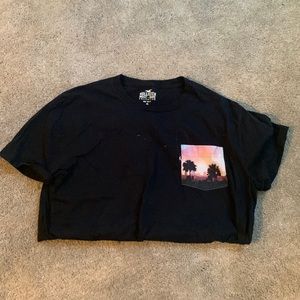 Black Hollister T Shirt Size Medium